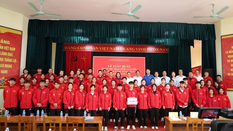 Lễ xuất quân của Đoàn thể thao tỉnh Lạng Sơn tham dự  Đại hội Thể thao toàn quốc lần thứ X năm 2026
