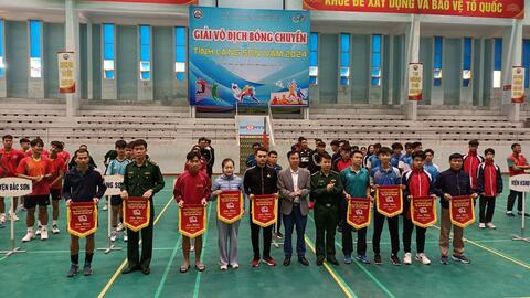 Giải vô địch Bóng chuyền tỉnh Lạng Sơn năm 2024