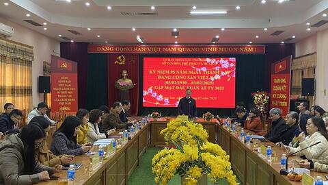 Gặp mặt đầu xuân Ất Tỵ 2025