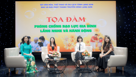 Tọa đàm với chủ đề “Phòng chống bạo lực gia đình, lắng nghe và hành động”