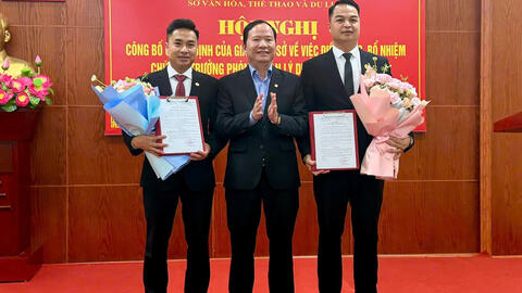 Sở Văn hóa, Thể thao và Du lịch tổ chức Hội nghị công bố các quyết định về công tác cán bộ