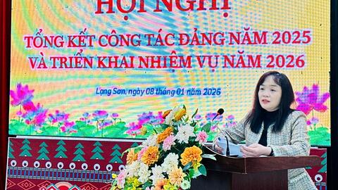 CHI BỘ TRUNG TÂM VĂN HOÁ TỈNH TỔNG KẾT CÔNG TÁC ĐẢNG NĂM 2025, TRIỂN KHAI NHIỆM VỤ NĂM 2026