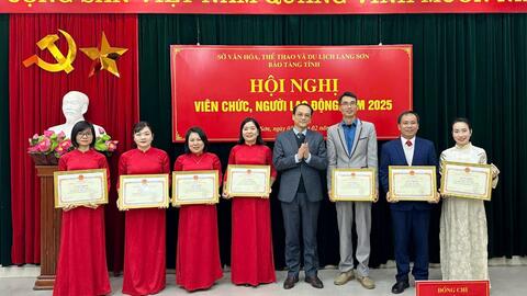 Bảo tàng tỉnh Lạng Sơn tổ chức Hội nghị viên chức, người lao động năm 2025