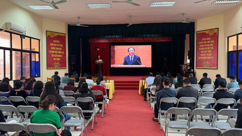 Hội nghị toàn quốc quán triệt và triển khai thực hiện Nghị quyết 79-NQ/TW về phát triển kinh tế Nhà nước và Nghị quyết 80-NQ/TW về phát triển văn hóa Việt Nam.