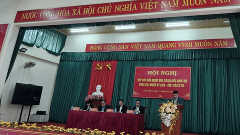 Hội nghị tiếp xúc giữa người ứng cử Đại biểu Quốc hội khóa XVI, Nhiệm kỳ 2026 -2031 với cử tri
