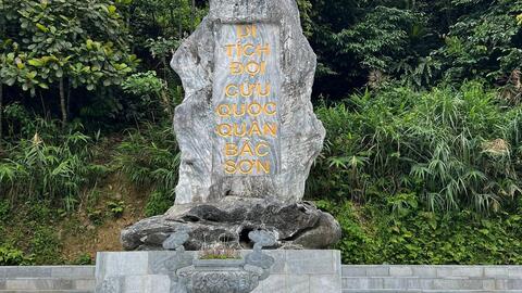 Tổ chức bàn giao và đưa vào sử dụng Công trình tôn tạo di tích đội cứu quốc quân Bắc Sơn