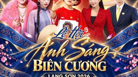 Lễ hội Ánh sáng biên cương lần thứ nhất tại Lạng Sơn