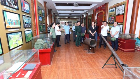 KHẢO SÁT THỰC ĐỊA PHỤC VỤ XÂY DỰNG DỰ THẢO ĐỀ ÁN VÀ KẾ HOẠCH TỔ CHỨC CÁC HOẠT ĐỘNG KỶ NIỆM 600 NĂM CHIẾN THẮNG CHI LĂNG - XƯƠNG GIANG (1427 - 2027)