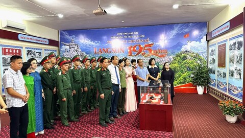 Khai mạc trưng bày chuyên đề “Lạng Sơn – 195 năm hành trình lịch sử và đổi mới”