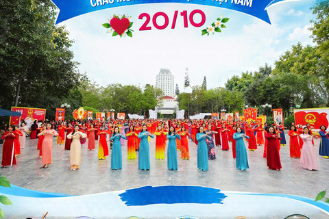 Không gian văn hóa đường Hùng Vương tối ngày 03/10/2026