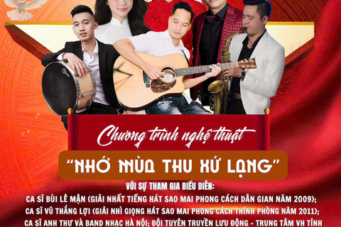 Chương trình nghệ thuật Nhớ mùa thu Xứ Lạng
